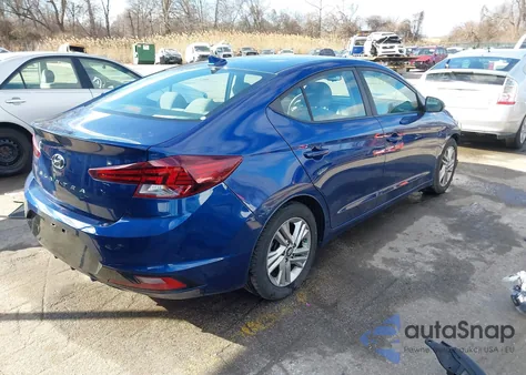2019 Hyundai Elantra Value Edition z USA, uszkodzony, nr VIN 5NPD84LF4KH404068